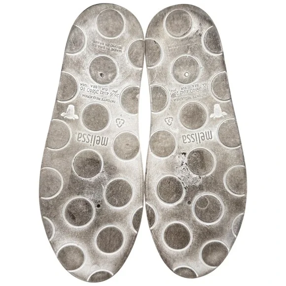 Melissa BE + Hello Kitty Womens Size 10 US Black Platform Sneakers Shoes